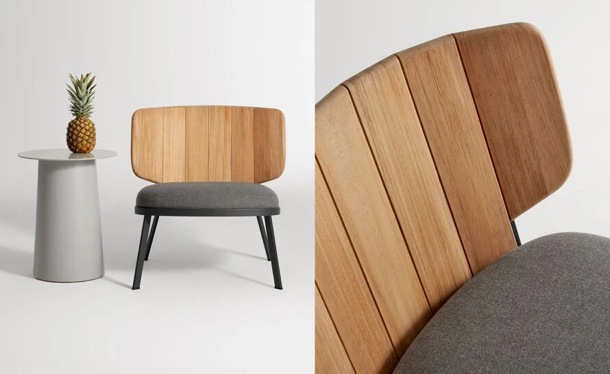 Low Fade Outdoor Lounge Chair - Image 7