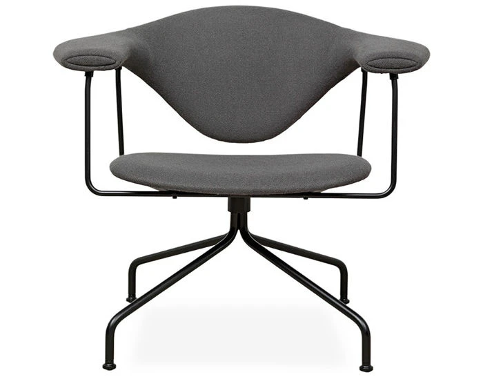 Gubi Masculo Swivel Base Lounge Chair