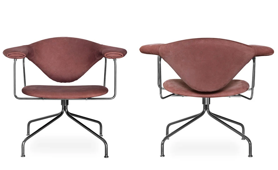 Gubi Masculo Swivel Base Lounge Chair - Image 6