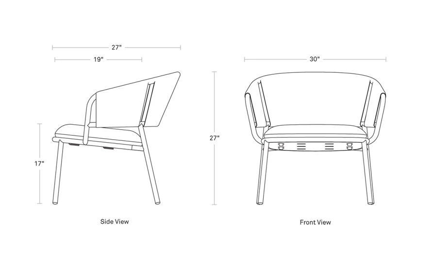 Mate Outdoor Lounge Chair - Image 16