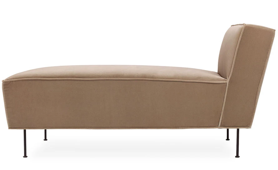 Gubi Modern Line Chaise Lounge - Image 5
