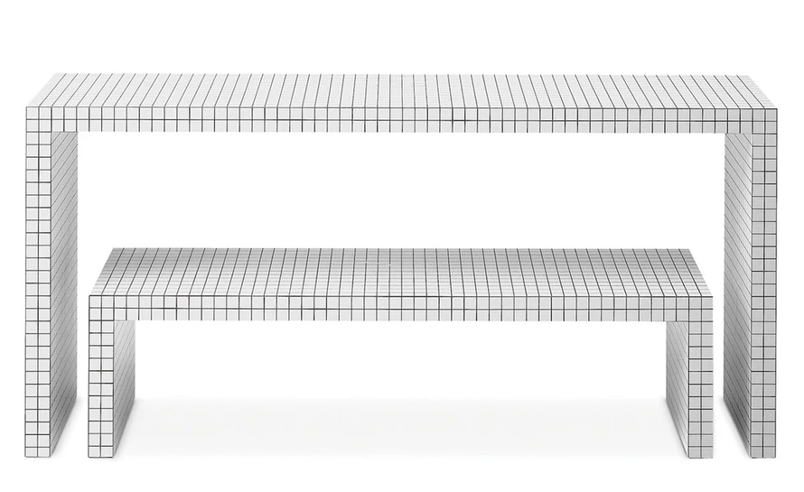 Quaderna Small Table - Image 2