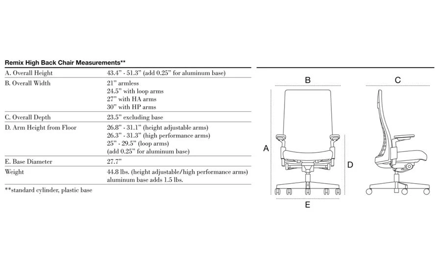 Remix® High Back Chair - Image 8