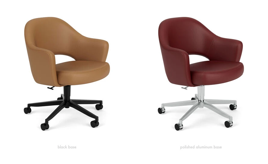 Saarinen Executive Swivel Arm Chair - Image 8