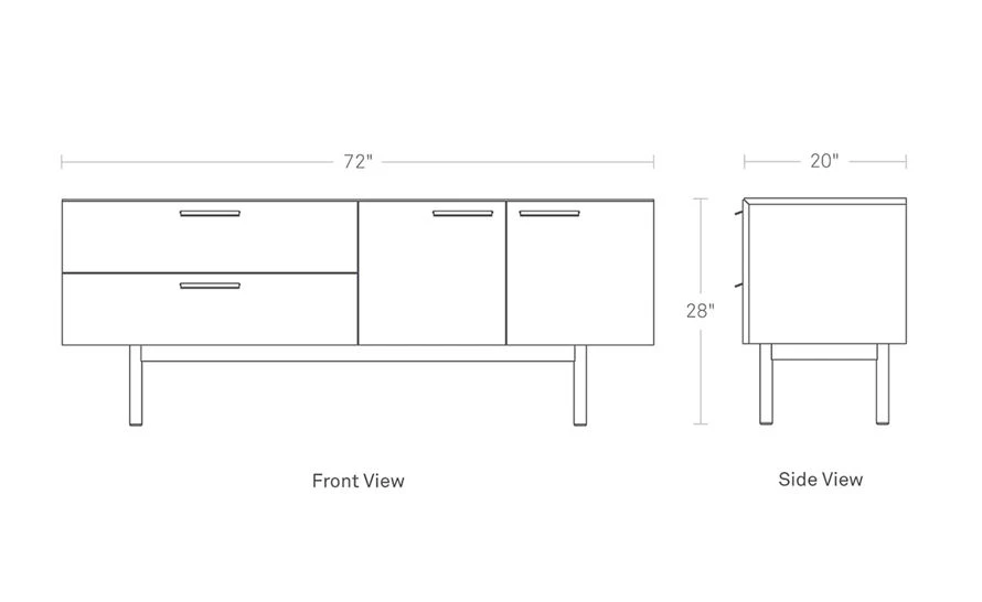 Shale 2 Drawer / 2 Door Dresser - Image 8