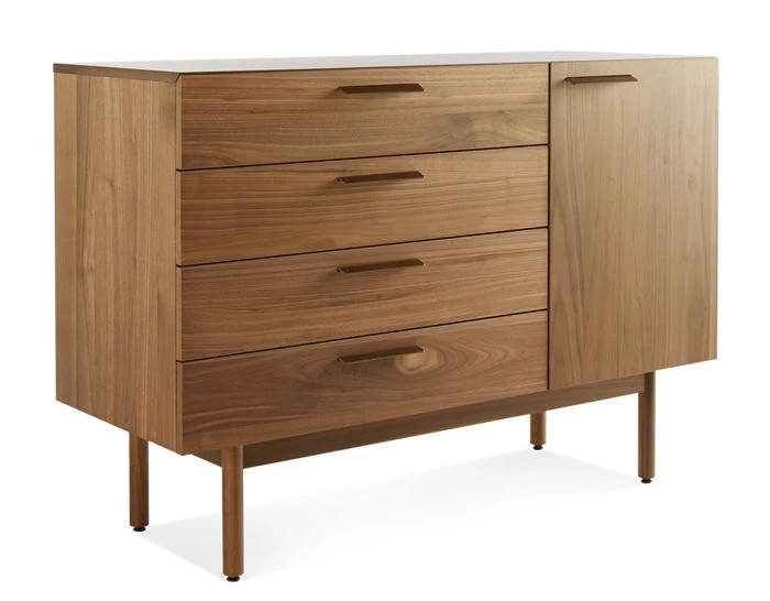 Shale 4 Drawer / 1 Door Credenza - Image 7