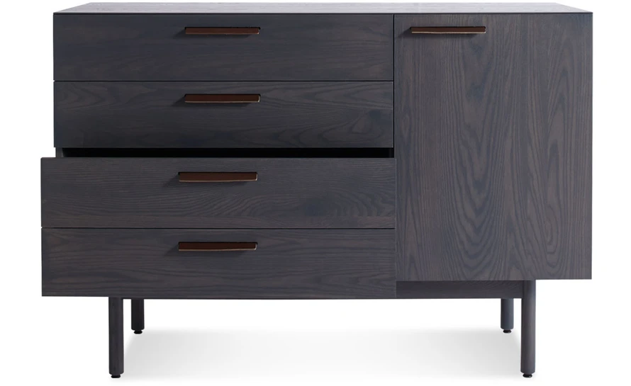 Shale 4 Drawer / 1 Door Credenza - Image 3