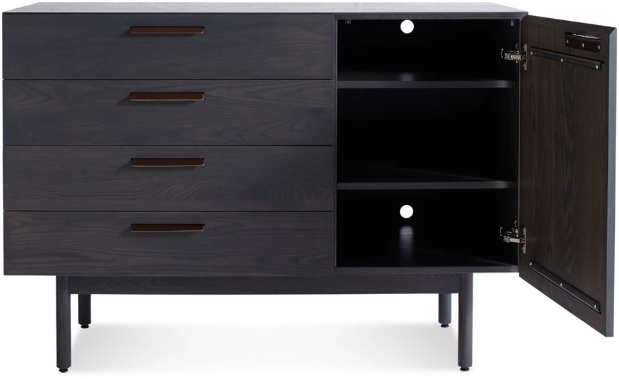 Shale 4 Drawer / 1 Door Credenza - Image 4
