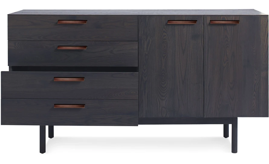 Shale 4 Drawer / 2 Door Credenza - Image 3