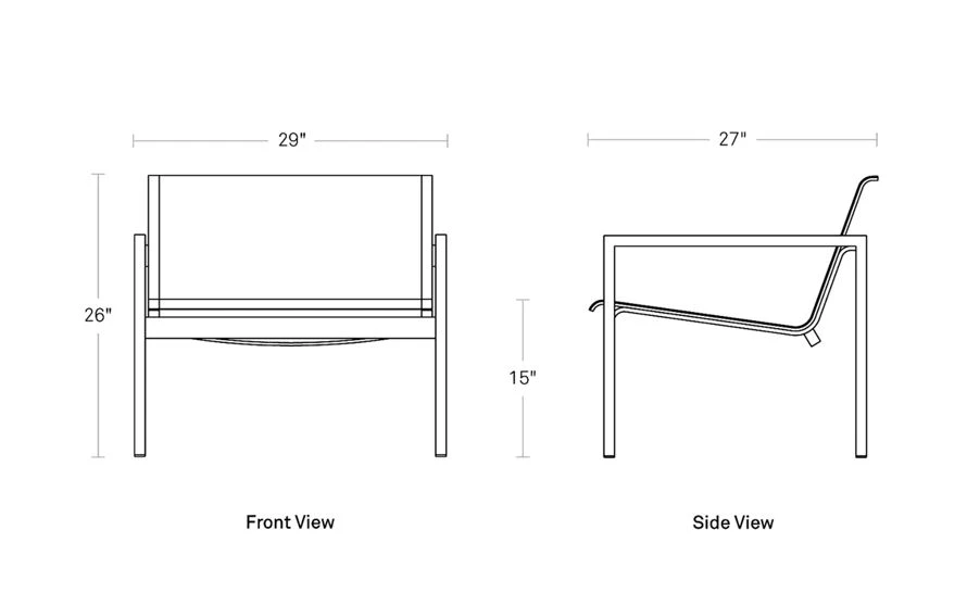 Skiff Outdoor Lounge Chair - Image 9