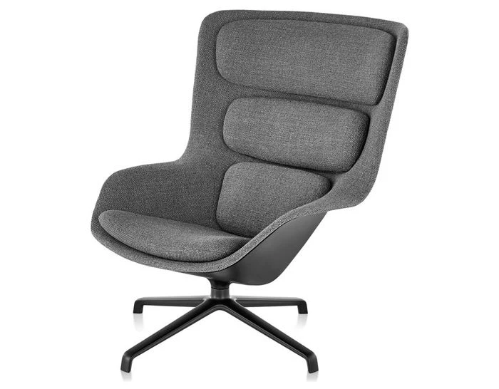 Striad⢠High Back Lounge Chair With 4 Star Base - Image 2