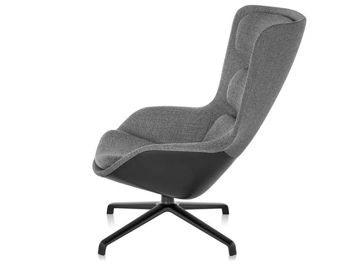 Striad⢠High Back Lounge Chair With 4 Star Base - Image 3