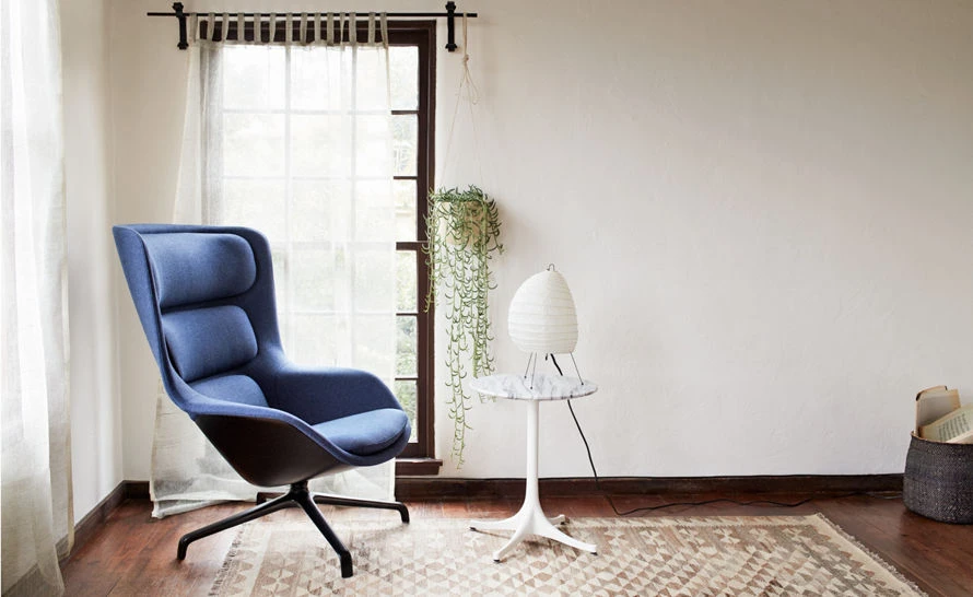 Striad⢠High Back Lounge Chair With 4 Star Base - Image 5