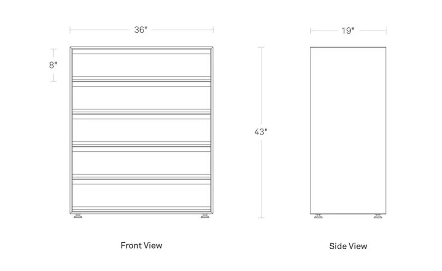 Superchoice 5 Drawer Dresser - Image 9
