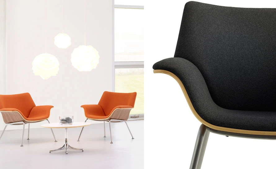 Swoop Plywood Lounge Chair - Image 10