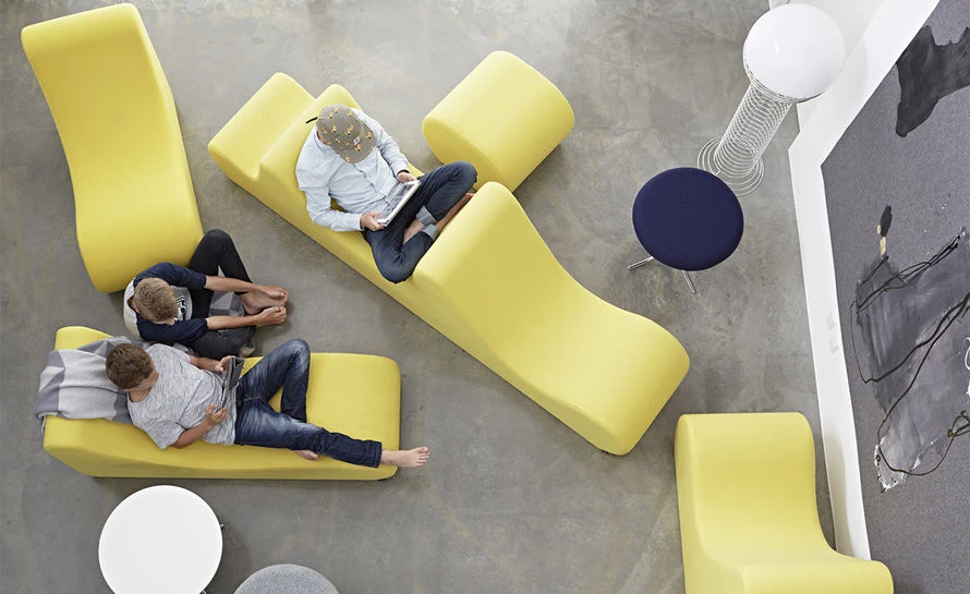 Verpan Panton Welle 2 Low Lounge Seating - Image 4