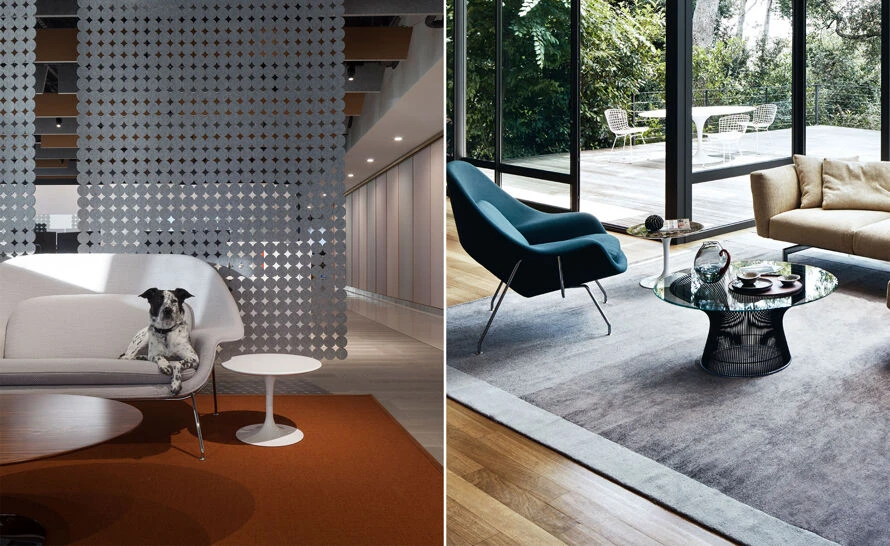 Womb Lounge Chair & Ottoman - Image 17