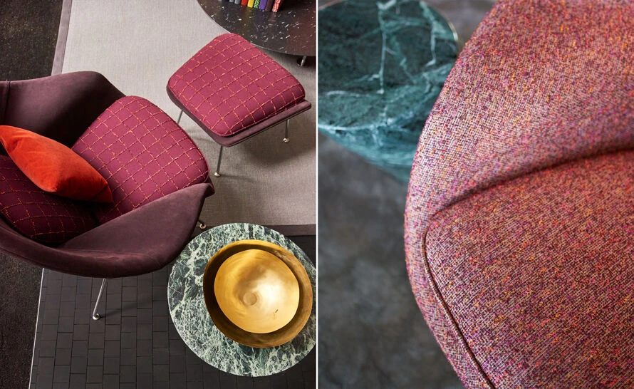 Womb Lounge Chair & Ottoman - Image 12