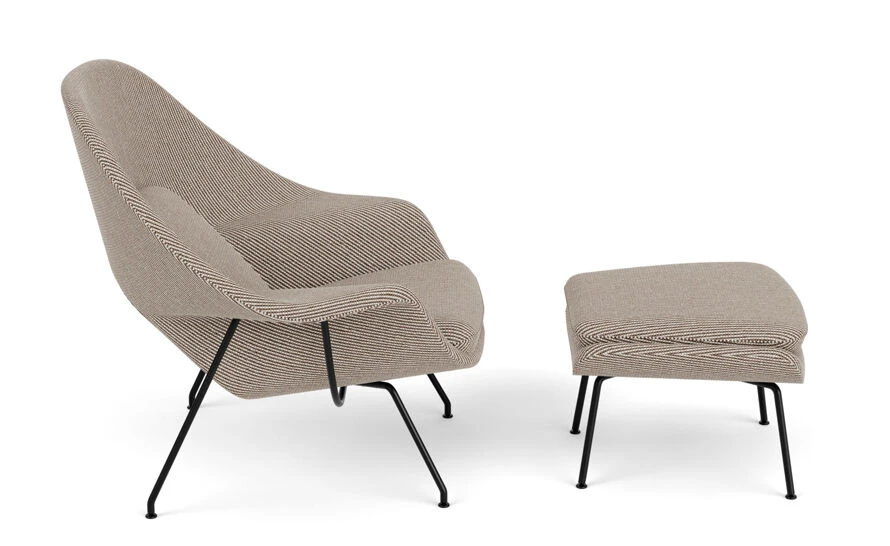 Womb Lounge Chair & Ottoman - Image 2