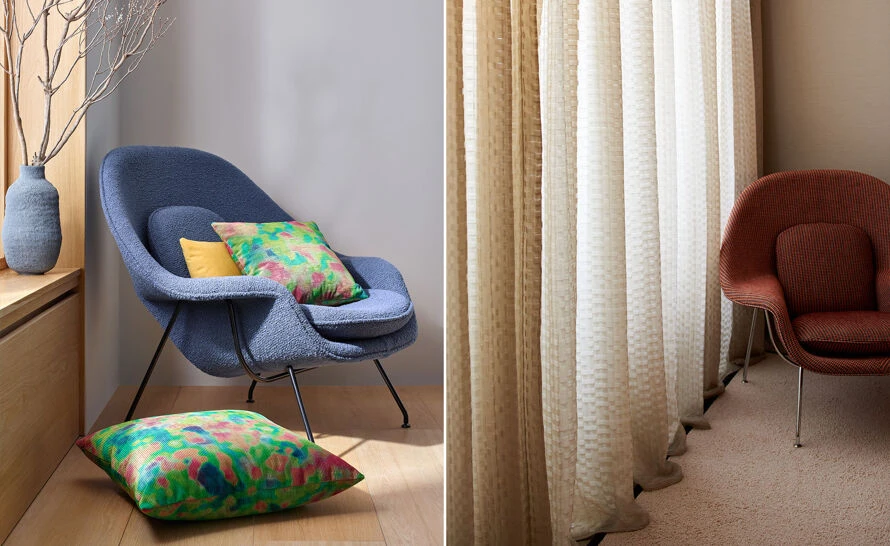 Womb Lounge Chair & Ottoman - Image 9